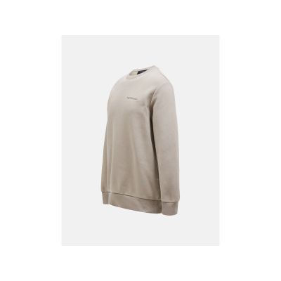 6. Peak Performance M Original Small Logo Crewneck Beige