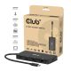 2. Club3D USB-C 9in1-HUB >2xHDMI/2xUSB/USB-C/LAN 4K60Hz PD100W retail