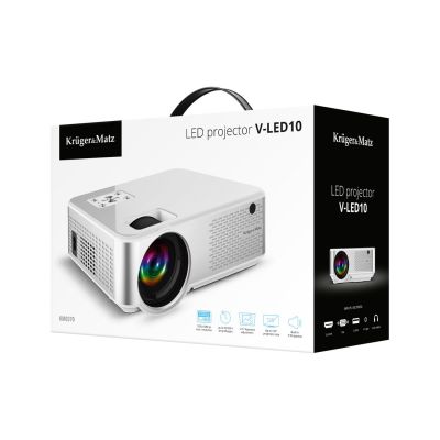 8. Kruger&Matz V-LED20 LED projector
