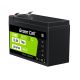 9. GREEN CELL LIFEPO4 CUBE BATTERY 7AH 12V/12.8V 89.6WH LFPGC12V7AH