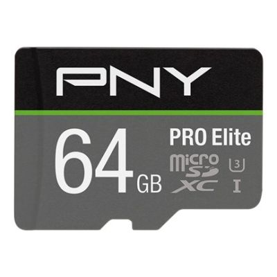 5. PNY PRO Elite microSDXC 64GB Memory Card