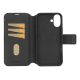 6. MagSafe Compatible Protective Leather Case for iPhone 16, Black