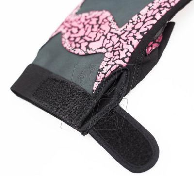 5. Gloves for the gym Pink / Gray W HMS RST03 rM