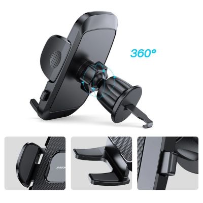 5. Joyroom JR-ZS259 car holder clamping phone to the air vent - black