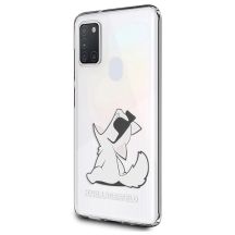 Karl Lagerfeld Choupette Fun Case for Samsung Galaxy M21 - Transparent