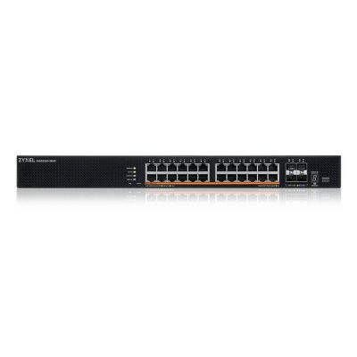 3. Zyxel XMG2230-28HP Switch, 28-Port, PoE (PoE++: 24), 700 W, Managed Multigigabit/10G
