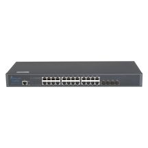 Extralink Switch Chiron 24x RJ45 1000Mb/s, 4x SFP+, L3, managed