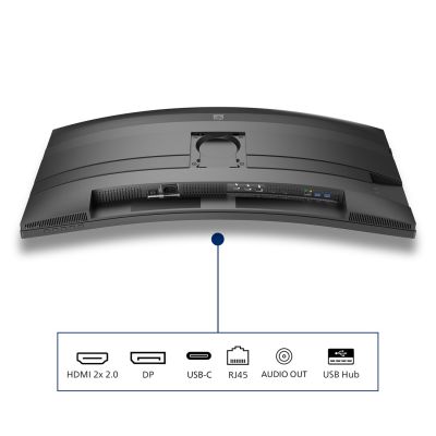 22. Philips 5000 series 34B2U5600C/00 computer monitor 86.4 cm (34") 3440 x 1440 px Dual QHD LCD Gray