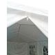12. GARDEN PAVILION CATERING TENT PE 6x3M + 6 WALLS WHITE