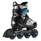 9. NH10907 4in1 ROLLER SKATES WITH EXTENDED HOCKEY BLADES TINTY GREEN SIZE S(31-34) NILS EXTREME