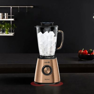 7. TEFAL | Blender | BlendForce BL439G10 | Tabletop | 800 W | Jar material: Glass | Jar capacity: 1.75 L | Ice crushing | Copper