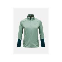 Bluza damska PEAK PERFORMANCE W Rider Essentials Midlayer Zip Jacket kolor zielony