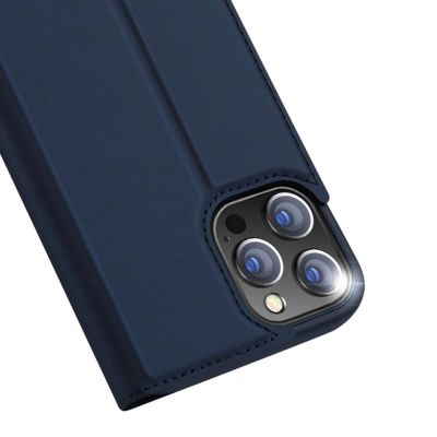 3. Dux Ducis Skin Pro Bookcase type case for iPhone 13 Pro Max blue