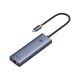 Baseus UltraJoy Series 5in1 USB-C HDMI 4K 4x USB-A 3.0 USB hub - gray