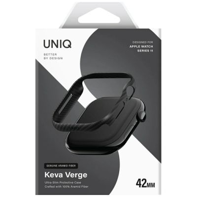 2. Uniq Keva Verge Case for Apple Watch 42mm - Black