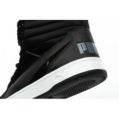 7. Puma men's Rebound Street black insulated ankle boots