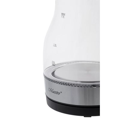2. Electric glass kettle 2200W MR-061-BLACK MAESTRO