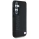 4. BMW Leather Big Wordmark Case for Samsung Galaxy S25 - Black