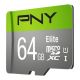 2. PNY microSDXC 64GB memory card