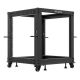 7. Lanberg OR01-6112-B rack 12U Free-standing stand Black