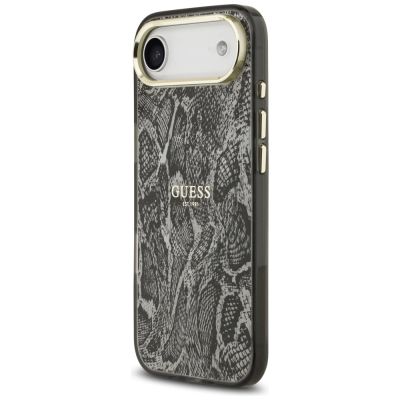 2. Guess Python Pattern MagSafe Case for iPhone Air - Black