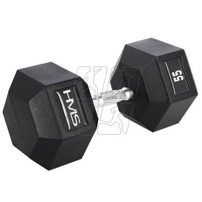 9. HMS HEX PRO 55 KG dumbbell