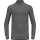 Men's T-shirt ODLO BL TOP turtle neck l/s ACTIVE WARM size L Gray