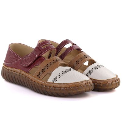 4. Artiker 58C1500 comfortable leather velcro shoes