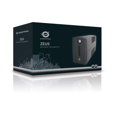 3. Conceptronic ZEUS02ES UPS 850 VA 2 AC Line-Interactive Outputs