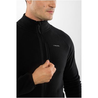 3. VIKING Billar Man Men’s Fleece Jacket, Black