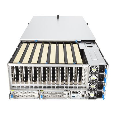 13. Asus Rack Platform (4U) ESC8000A-E13P AMD EPYC 9005 (8xNVMe, 2xM.2, 2x10Gbe, IPMI, 3200W)