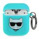 Karl Lagerfeld Choupette Case for AirPods 1/2 - Blue