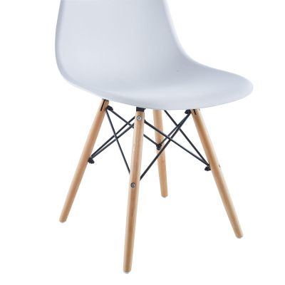5. SCANDINAVIAN CHAIR MATERA WHITE SET OF 2