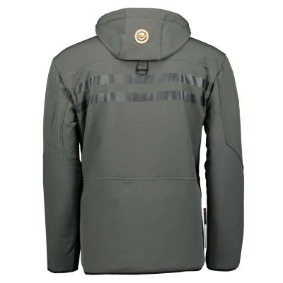 5. Men’s Softshell Jacket Geographical Norway ROYAUTE DGREY-ORANGE GTX MEN 068 (WW4643H/GN-DARK GREY / ORANGE)