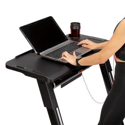 19. HMS LOOP12 MULTI Electric Treadmill with Desk 1-12 km/h, Gray