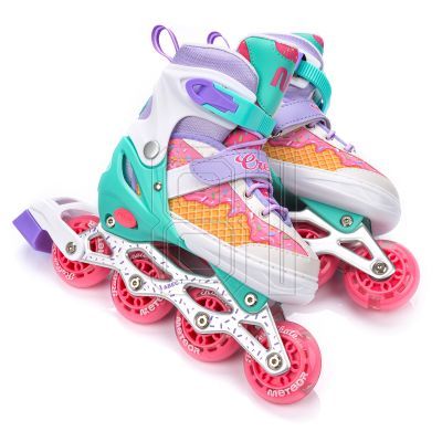 17. Inline skates Meteor 4in1 Cream M 34-37 10142