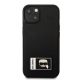 3. Karl Lagerfeld KLHCP13S3DKPK iPhone 13 mini 5,4 "black / black hardcase Ikonik Patch