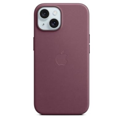 8. Case with MagSafe Apple iPhone 15 Feingewebe Case Mullberry