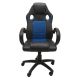 2. ENZO SWIVEL CHAIR BLUE BLACK