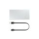 4. GREEN CELL POWERBANK POWERPLAY 20S WHITE 20000MAH 22.5W 3X USB-C PD 1X USB-A