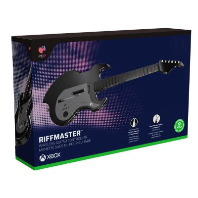 17. PDP Riffmaster Black, Gray Analog/Digital Guitar PC, Xbox One, Xbox Series S, Xbox Series X