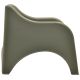 4. NUVOLA GREEN PLASTIC GARDEN CHAIR