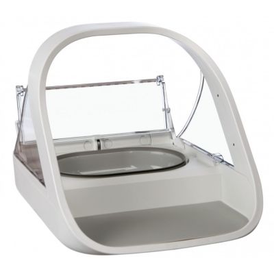 2. SureFlap MPF001 Dog or Cat Feeder/Water Plastic White Dog Automatic Pet Feeder