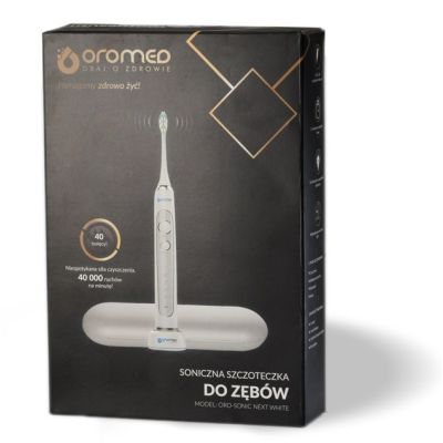 9. OROMED ORO SONIC NEXT WHITE sonic toothbrush