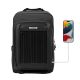 2. Rockbros H51 Cycling Backpack with Solar Panel - Black