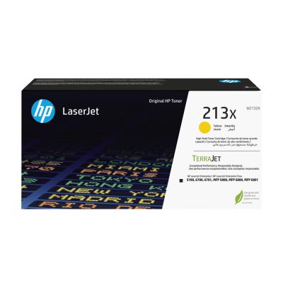 22. HP Original 213X High Yield LaserJet Yellow Toner Cartridge