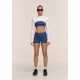 CASALL Performance Women's Running Hot Pants Navy Blue Training Leggings