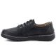 3. Comfortable women's shoes with a zipper, black Potocki TO90407