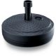 5. UMBRELLA BASE ROUND ANTHRACITE RATTAN