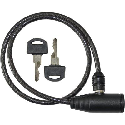 6. BIKE LOCK WITH KEY 0.6x65CM BLACK XQMAX